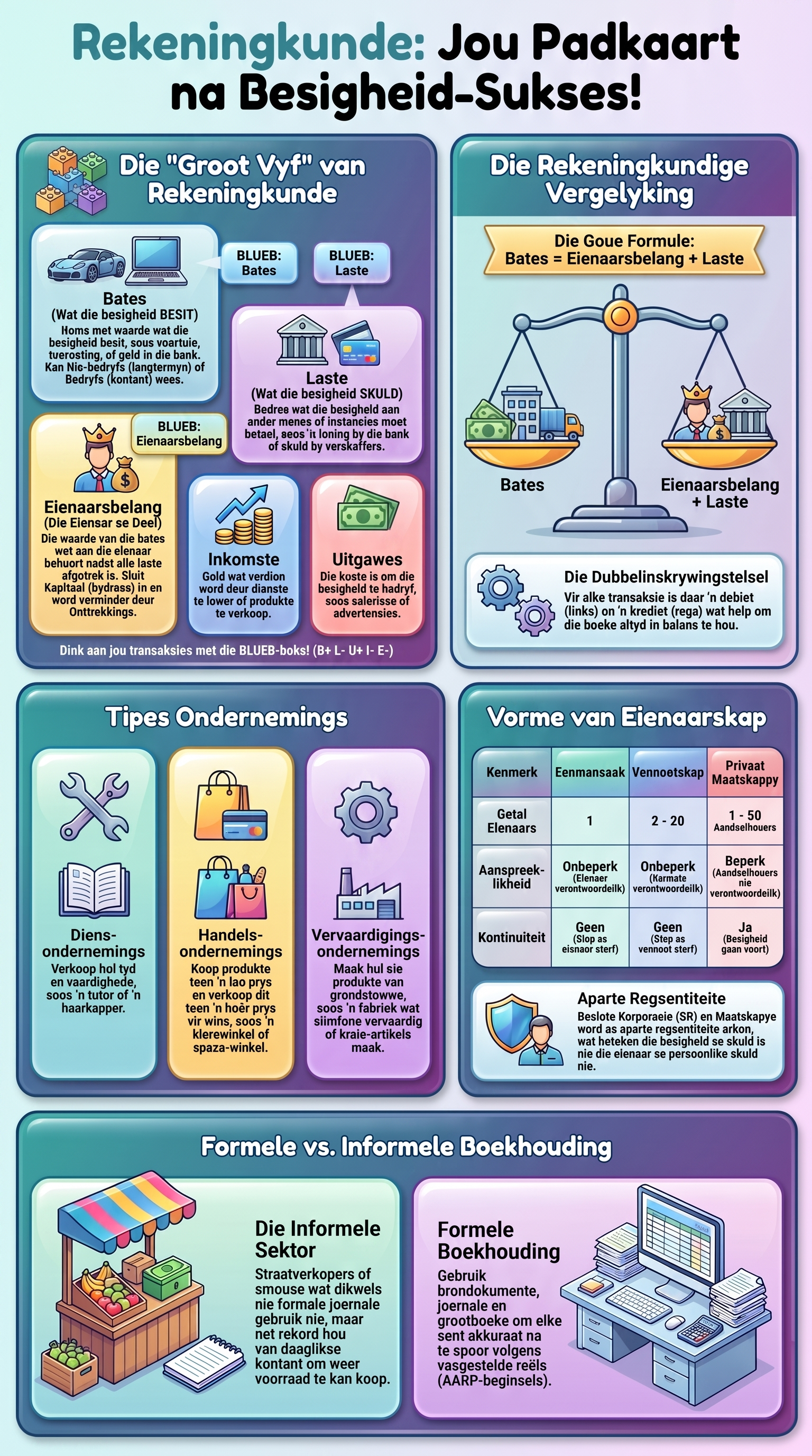 Rekeningkunde Infographic