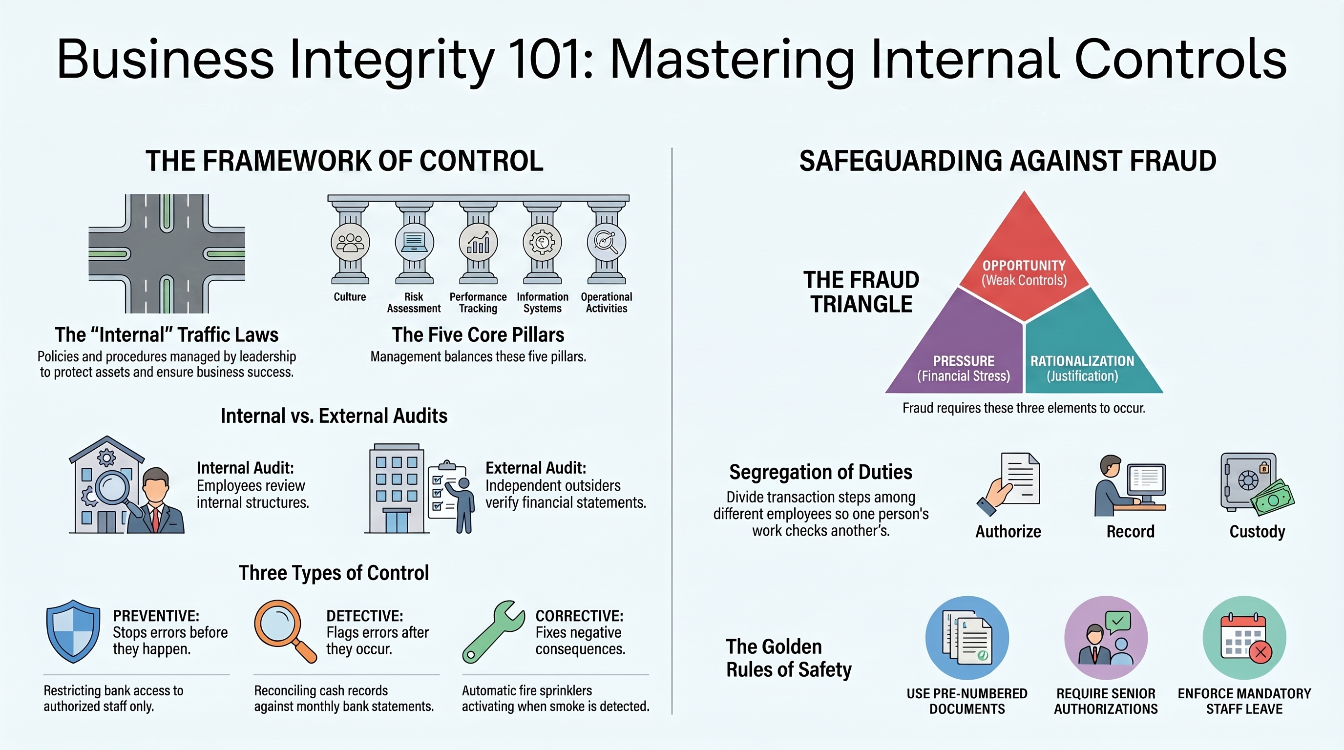 Internal Control Infographic
